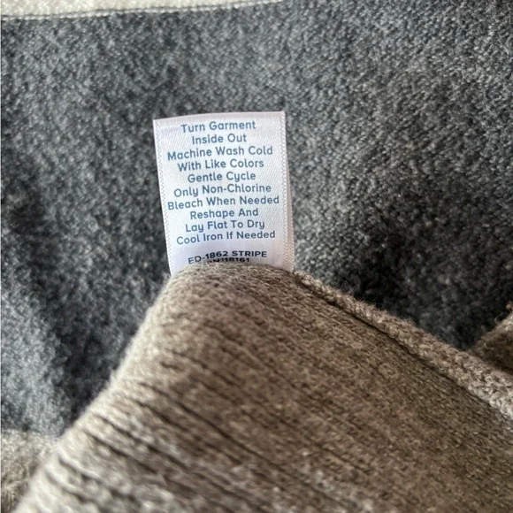 Colorblock Long Cardigan Sweater S - Picture 7 of 9